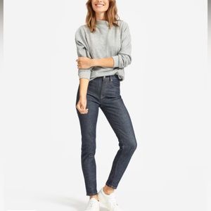 Everlane Women's High Rise Jeans - Dark Blue
